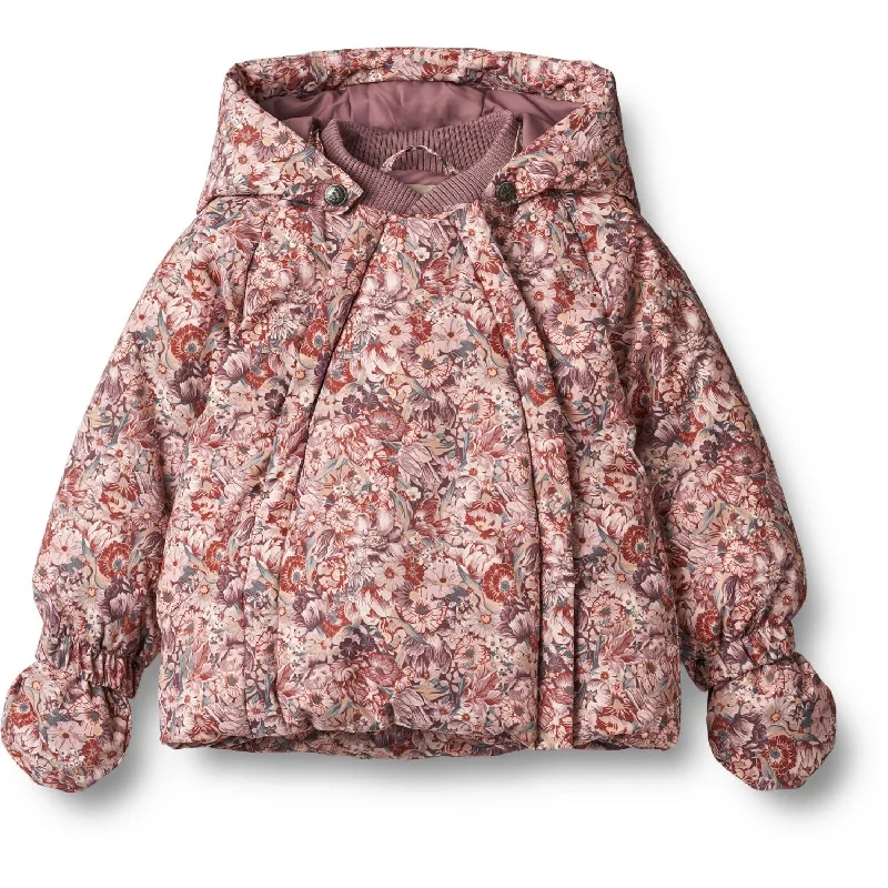 Wheat Flowers In Plenty Puffer Jacket MorgenSummer Jackets