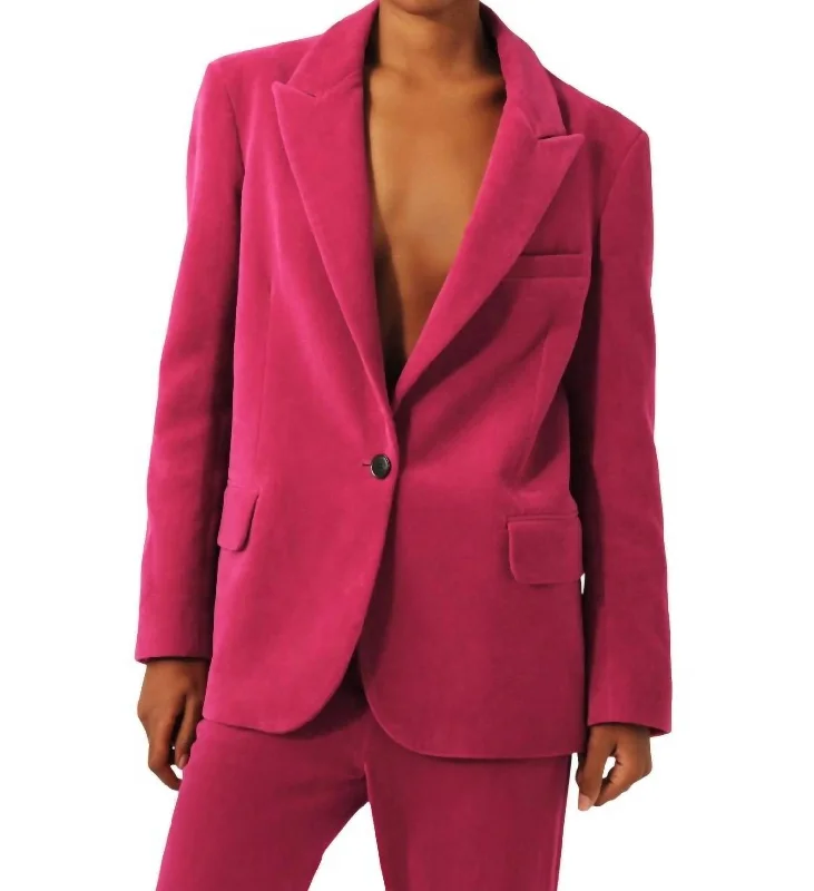 Boop Blazer In PinkBlazerdefense